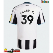 Camisa de Futebol Newcastle United Bruno Guimaraes #39 Equipamento Principal 2025-26 Manga Curta